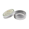 5g/10g/15g/30g/50g/60g/80g/100g/150g/200g/250g Silver Empty Candle Wax Tin Jar Round Aluminum Lip Balm Tins 1oz 2oz 3oz 4oz